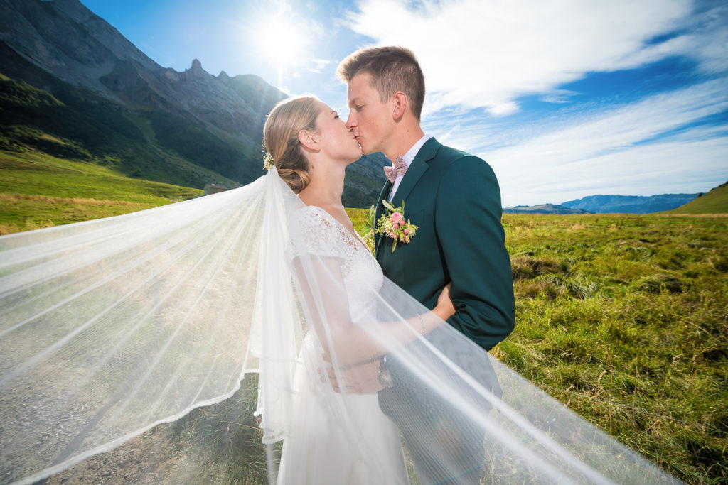 Photographe mariage à la Clusaz