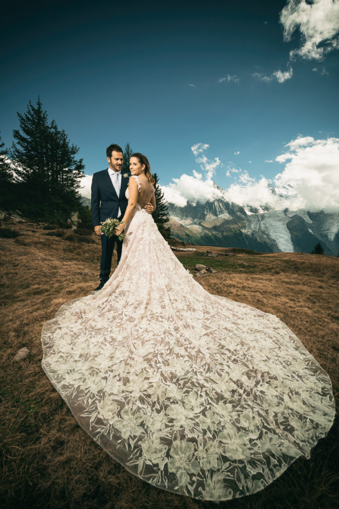 Photo de mariage à Chamonix