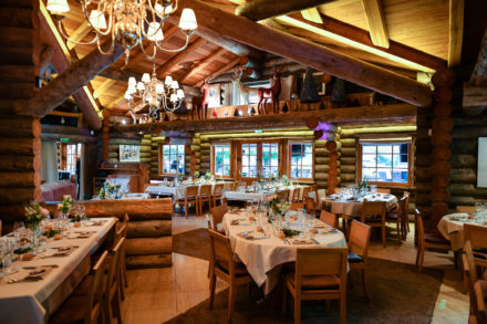 Photo de mariage au restaurant La Cabane des Praz Chamonix