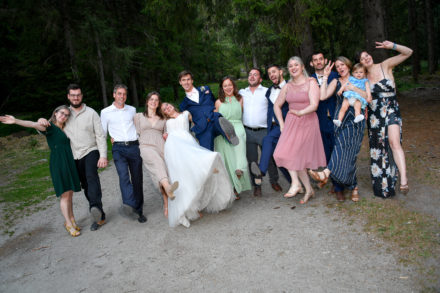 Photo de mariage de Laura & Maxime à Chamonix Mont Blanc