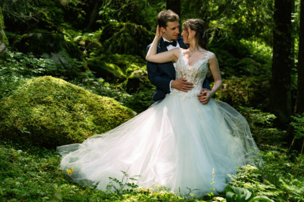 Photo de mariage aux Rhodos à la Clusaz