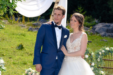 Photo de mariage aux Rhodos à la Clusaz