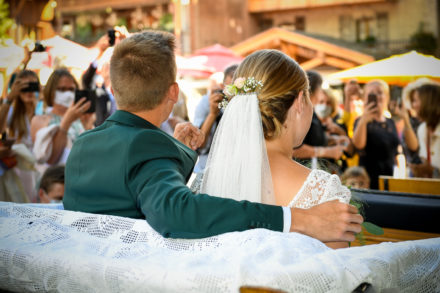 Photo de mariage au Rhodos à la Clusaz