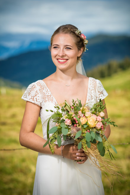 Photo de mariage au Rhodos à la Clusaz