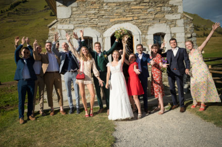 Photo de mariage au Rhodos à la Clusaz