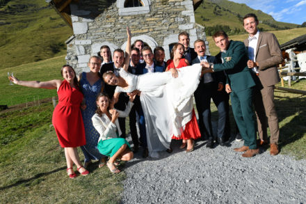 Photo de mariage au Rhodos à la Clusaz