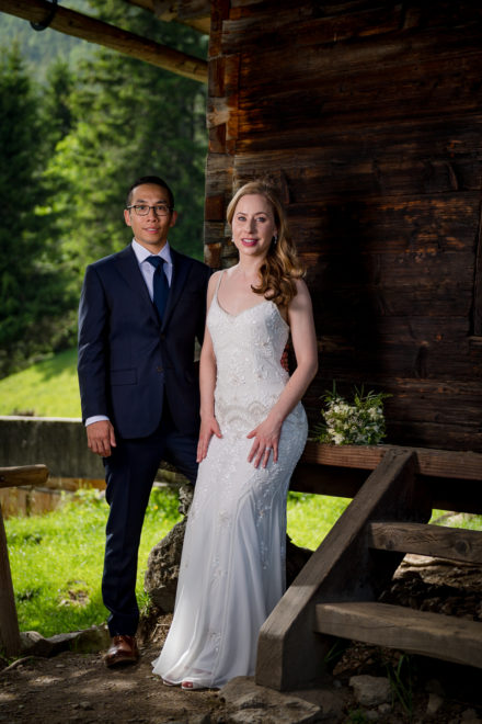 Photographe mariage dans la vallée de Chamonix Mont Blanc