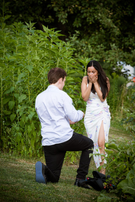 Photographe de demande en mariage à Chamonix Mont Blanc
