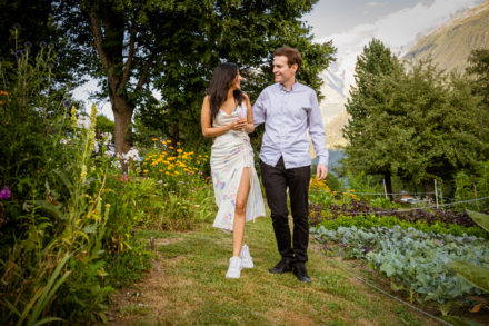Photographe de demande en mariage à Chamonix Mont Blanc