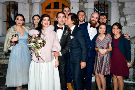 Photographe mariage au restaurant les Rhodos à la Clusaz