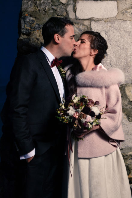 Photographe mariage au restaurant les Rhodos à la Clusaz