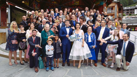 Photographe mariage à la Clusaz
