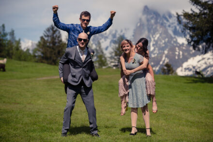 Photographe de mariage à Chamonix Mont Blanc en Haute Savoie