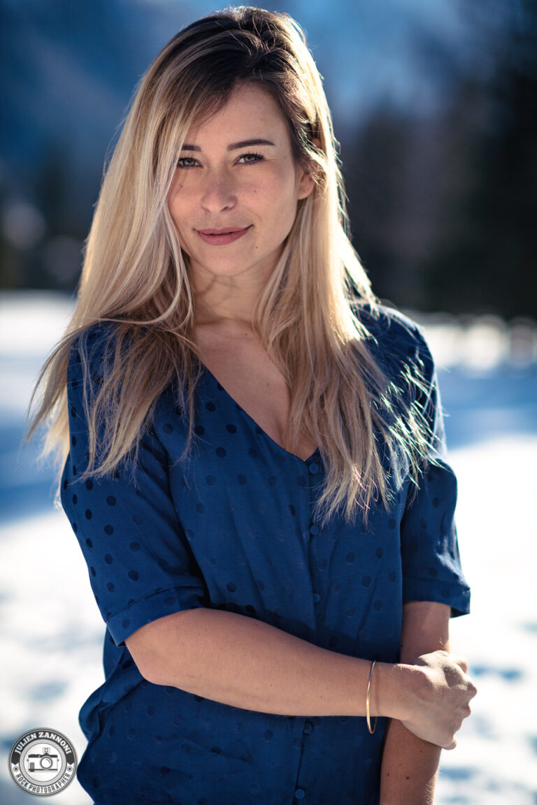 Photoshoot avec Marilou Roubaud à Chamonix