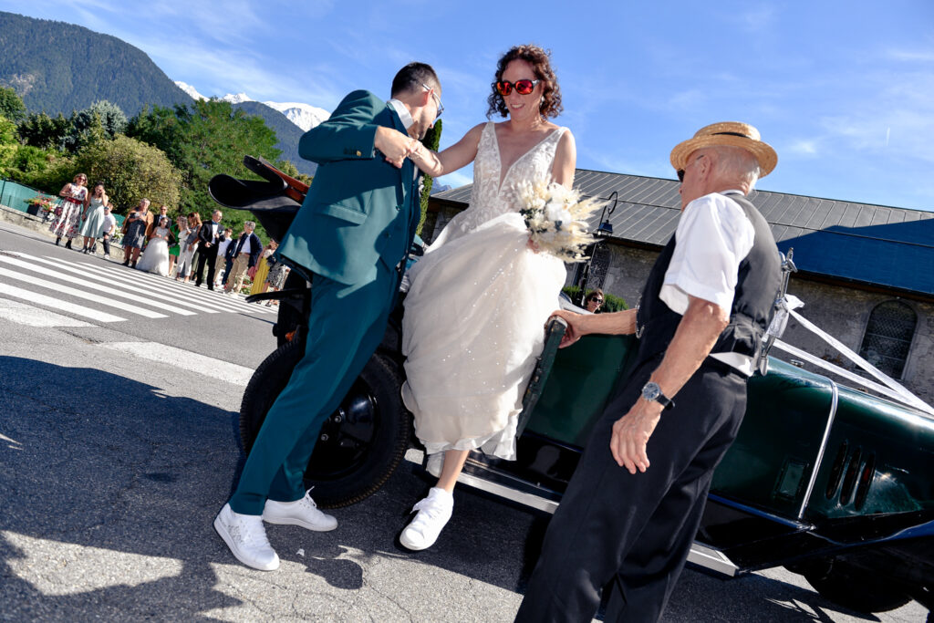 Mariage civil de Chloé et Julien à la mairie de Passy