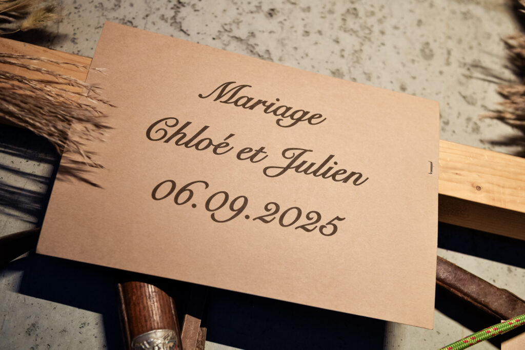 Cérémonie laïque mariage Chloé et Julien face au Mont-Blanc