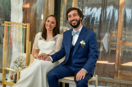 Cérémonie de mariage à l'Hôtel des Grands Montets, Argentière, vallée de Chamonix