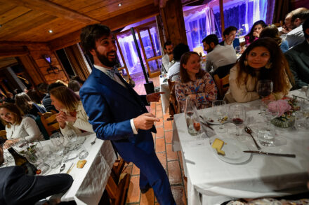 Soirée de mariage festive et rock à l'Hôtel des Grands Montets, Argentière, Haute-Savoie