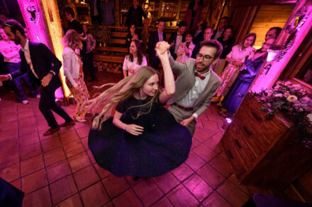 Soirée de mariage festive et rock à l'Hôtel des Grands Montets, Argentière, Haute-Savoie